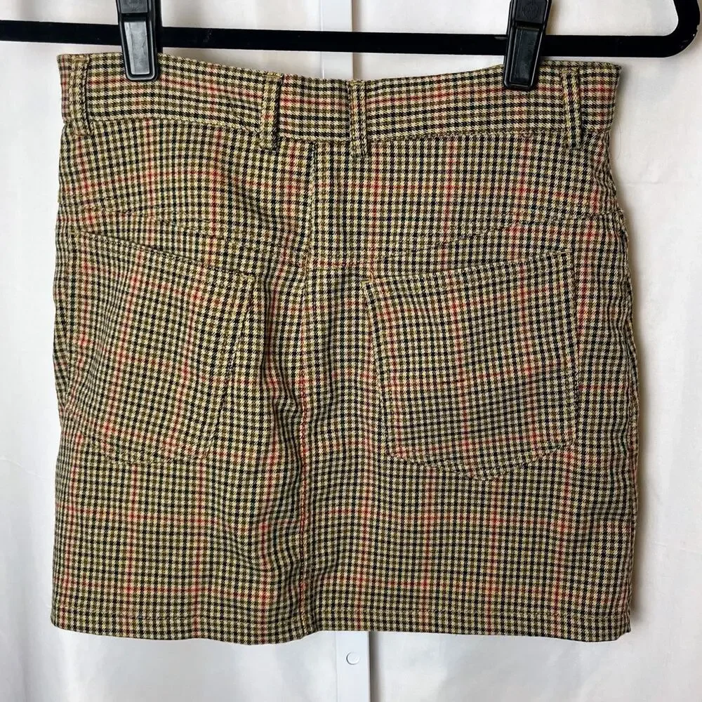 John Galt Brandy Melville Plaid Mini Skirt S Y2K 90s‎ Schoolgirl Academia Preppy